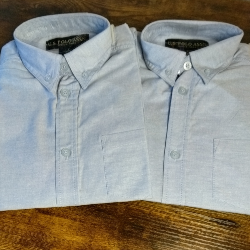 U.S. Polo Assn. Light Blue Kids Polo Shirt